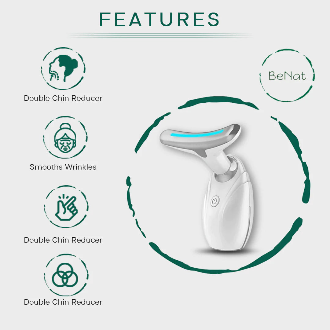 Lift, Sculpt & Glow Toolkit -Set of 3- LED Therapy, Electric Gua Sha & Microcurrent Toning Device for Radiant Skin