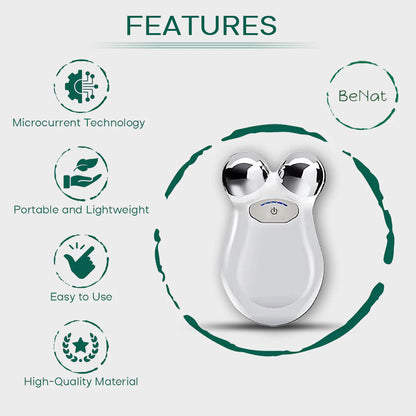 Lift, Sculpt & Glow Toolkit -Set of 3- LED Therapy, Electric Gua Sha & Microcurrent Toning Device for Radiant Skin