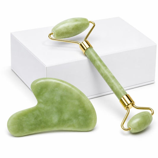 Jade Roller and Gua Sha Gift Box